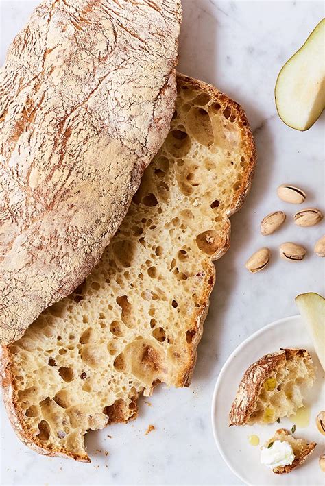 rustic italian style ciabatta.